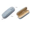 Fashion Retro Portable Glasses Case for Men Women Linen Cloth Compression Resistance Eyeglass Cases Cover Hard Glasses Box Storage