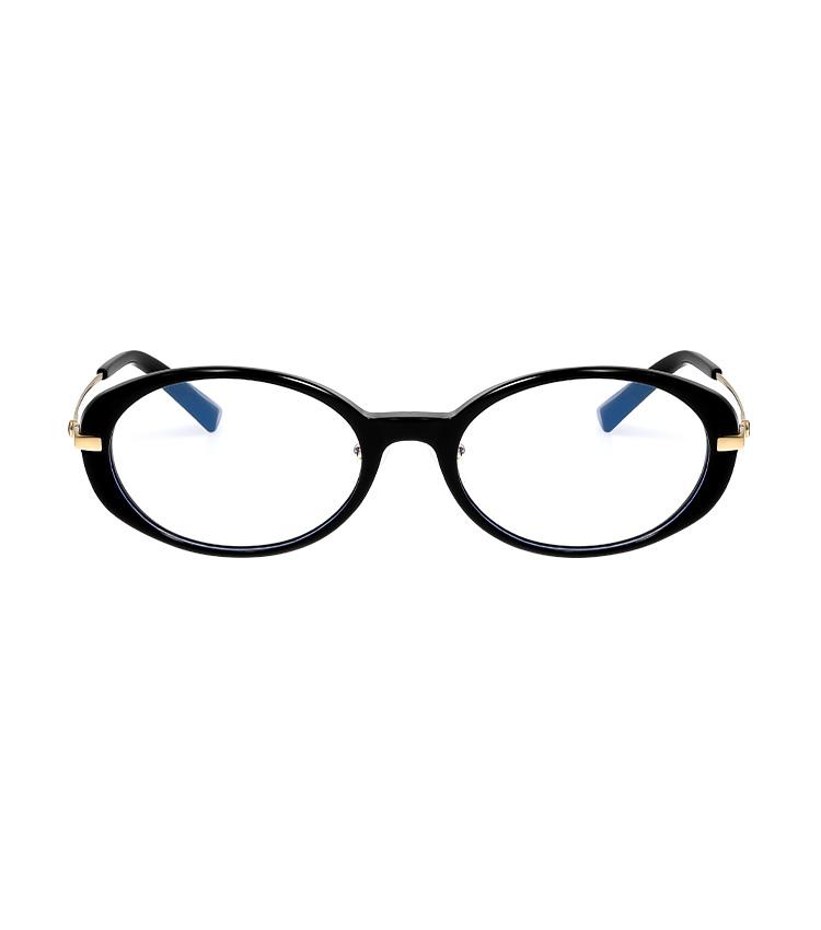 Heonteoaiweeo [Woman] Round Combination Clip-On Sunglasses - Black Htb27