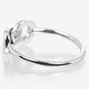 Cartier Agraph Ring K18 White Gold/diamond #4.9(US Size) 2.5g Women Used