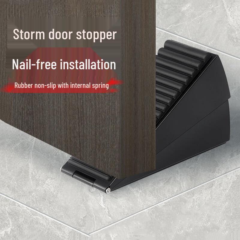 Punch-Free Windproof Door Stopper