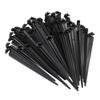 Outdoor Anti-Falling Net Straight Hooks Plastic Leaves Twigs Branches Drain Protector Adjustable Garden Gutter Guard Mesh Cover