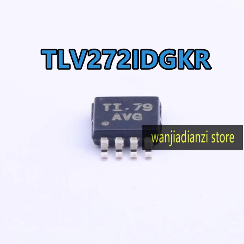 TLV272IDGKR VSSOP-8 screen printing AVG operational amplifier chip TLV272
