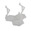 Base de Ação 3 em 1 Suporte para Bonecos Montagem Fácil Suporte de Exibição para Figuras Base para Figuras de Robôs Modelo de Plástico Base para Bonecos