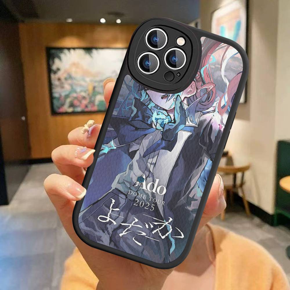 Ado Kyogen X Uta Anmie Phone Case For IPhone 16 15 14 13 12 11 Pro Max Plus Leather Cover
