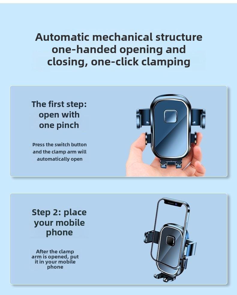 2023 Universal Car Phone Holder with Suction Cup for Stable Navigation