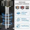 SLUGB Thread Tap M2-M20 Metric Left Hand Machine Tap HSS Steel Screw Machine Plug Tap Drill Metal Threading Tapping Tools Thread Lock3