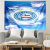Ba-hia Sports Club Emblem Printed Printed Tapestry, for Bedroom,Livingroom, dormitory, Large Wall Decor, Fabric Decor Fan Birthday Gifts