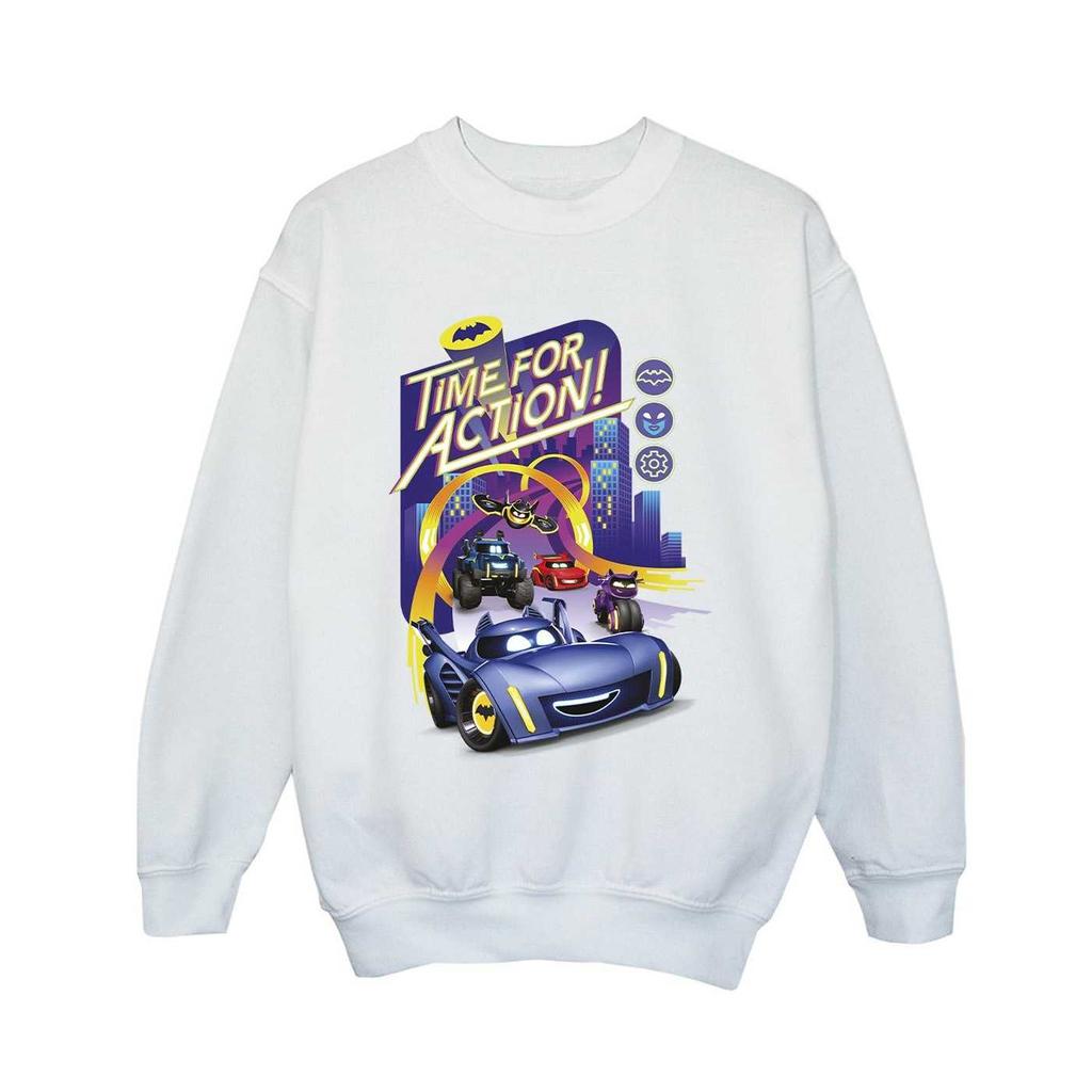 Batwheels Jungen-Sweatshirt „Zeit für Action“
