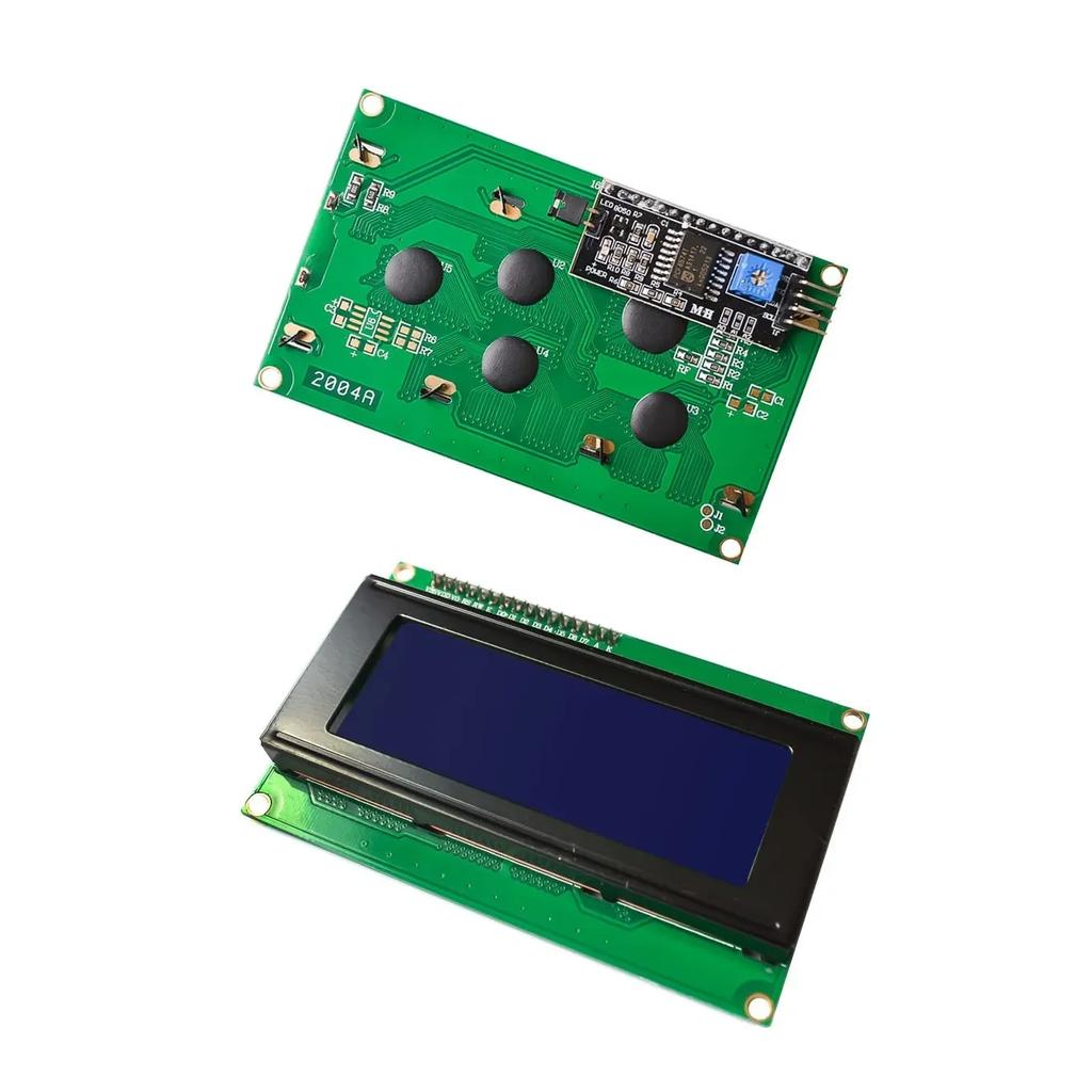 LCD2004+I2C 2004 20x4 2004A Blue/Green Screen HD44780 Character LCD /w IIC/I2C Serial Interface Adapter Module For Arduino
