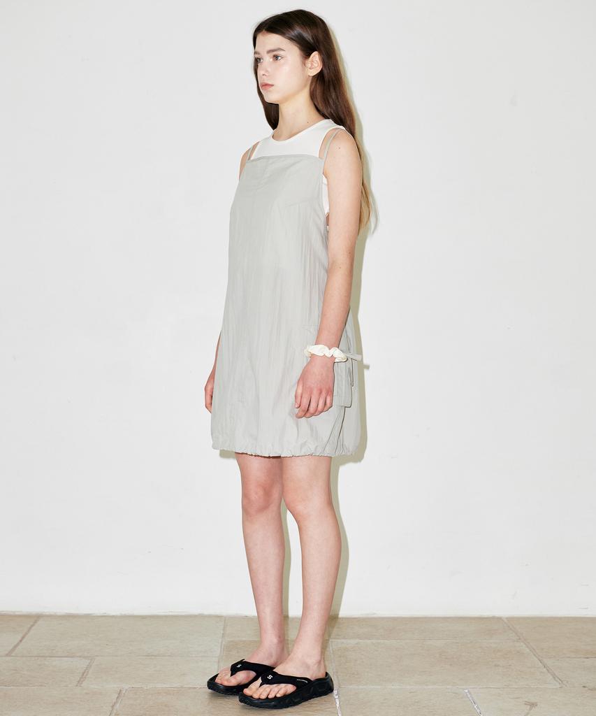 Slow Garments Parachute Mini Dress - Black