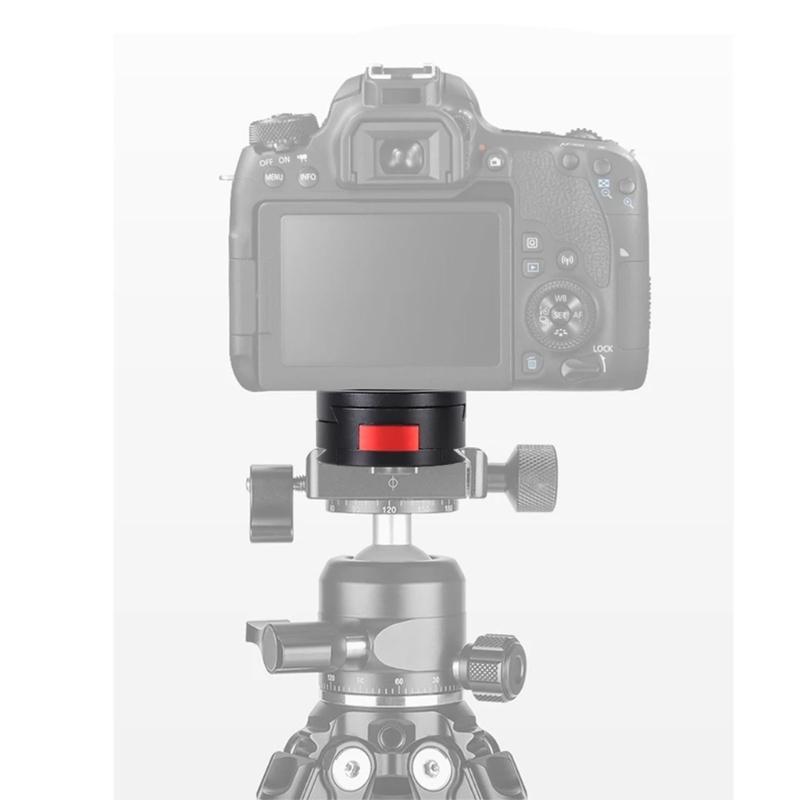 Metall V-Lock Schnellwechsel-Montageplatte Kompakter Leichter Kamera-Montageadapter Für DSLR Camcorder Stativ-Setups