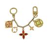Ice Flower Porte Cle Chene Key Ring Gold Plated Gold Women M66783 Used
