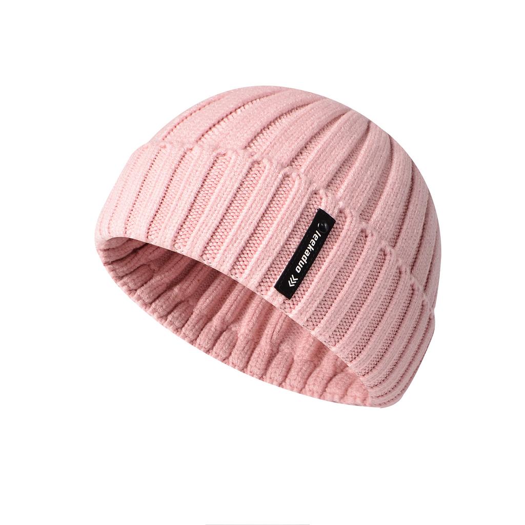 Korean Knitted Cold Hat Couple's Hip Hop Street Hat Short Dome Hat Winter Warm Hat