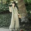 Micul iasomie tematică chinezească din dinastia Tang Hanfu Bloomers și costum de vară zilnic Tang Bei Zi