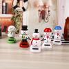 Solar Powered Car Dashboard Decors Funny Christmas Office Cab Accessories Interior Decoration for Adults Christmas