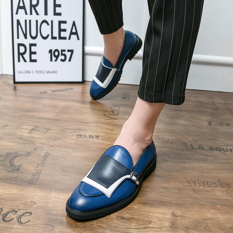 Мужские повседневные туфли в стиле ретро для деловых людей — фото 6