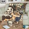 Soft Comfortable "ONE PIECE" Blanket Flannel Warm for Sofa, Bed, Bedroom and Travel