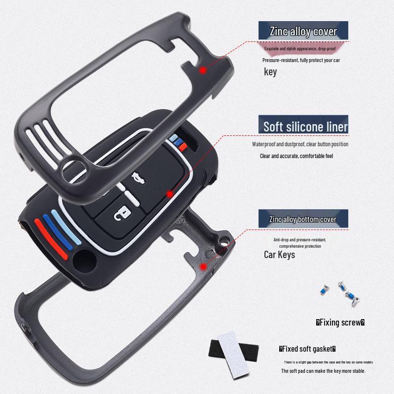 Premium Metal Key Cover for 2021 Buick New Excelle & Excelle GT