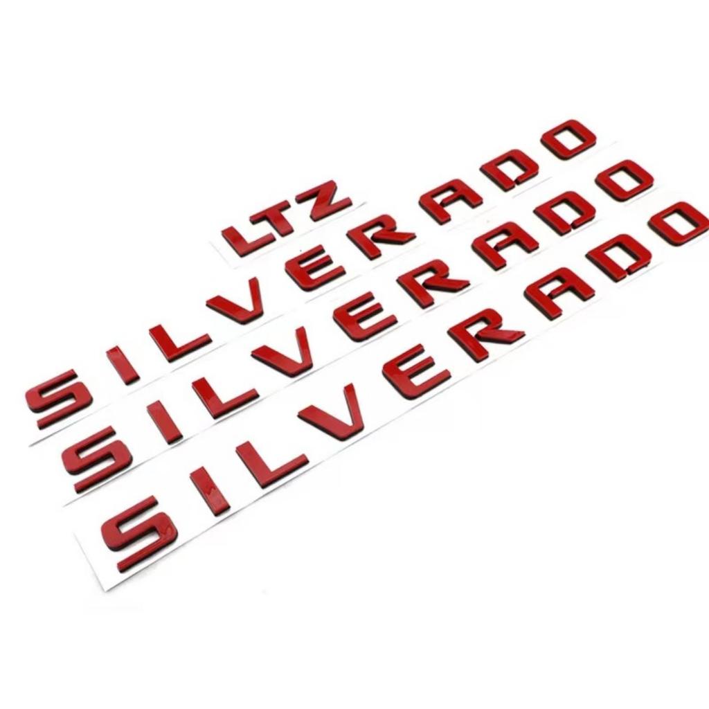 3D ABS Letters Emblem Applicable Car Styling Fender Truck Badge Nameplate Logo Sticker
