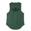 Muscleguys New Youth Summer Basketball Training Uniform Men's Quick-drying Breathable Vest Printed Outdoor Running Tops Fitness