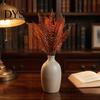 Lifelike Plastic Greenery Vines Autumn Artificial Flowers Bouquet, Realistic Floral Arrangement with Layered Quirky Fun Decor for Living Room