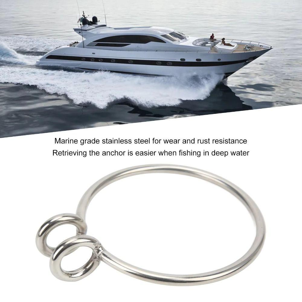 Silver Color Anchor Retrieving System 8mm Size Anchor Ball Retrieve Ring Marine Application