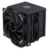 Cooler de CPU BOMORI: Alto Resfriamento e Design Silencioso PWM, Resfriamento a Ar de Torre Dupla, 74CFM, 2200RPM, Ventoinha Silenciosa 120x120x25mm, 6 x Tubos de Calor de 6mm, 250W TDP,