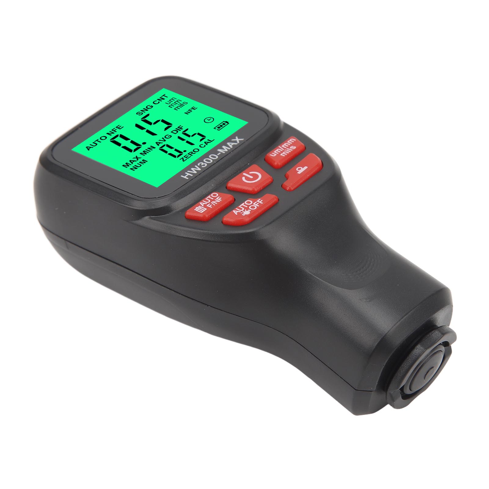 Coating Thickness Gauge High Accuracy Digital Thickness Measuring Tool for Metal Coating Film Paint 0‑2000um