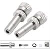 6mm Niederdruck Feinstaubdüsen 0,15~0,8mm Messing Vernebler Sprühdüsen Bewässerung Desinfektion Kühlung Nebeldüsen