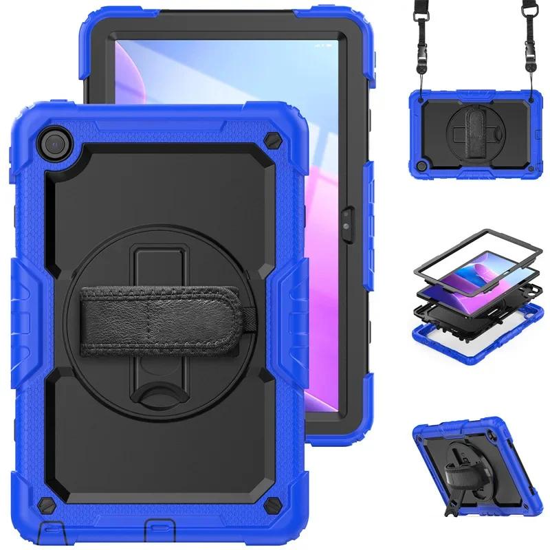 Étui pour enfant pour Samsung Galaxy Tab A11+ A9+Plus 11 SM-X210 X215 X230 A9 8.7 X110 X130 Housse de tablette+Protecteur d'écran+Sangle d'épaule A11 8.7 X133 X135