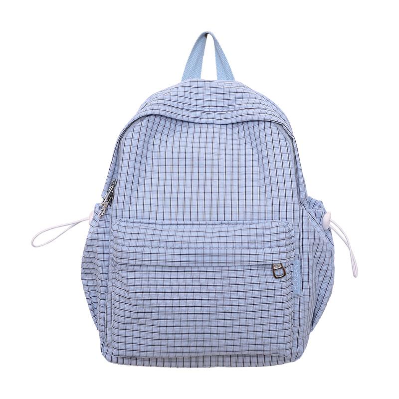 Damen Leichter Schulrucksack Große Kapazität Studenten Karorucksack