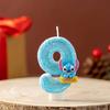Cartoon Animal Number Candles for First Birthday Cake Decoration - Handmade Party Ornaments