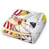Candy Candy Kawaii Cartoon Decken Anime Flanell Lustige Warme Überwurfdecke für Zuhause Restaurant Textil Dekoration