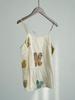 Johnature Women VintageTops Print Summer Casual Soft Female Cloths Chinese Style Tops