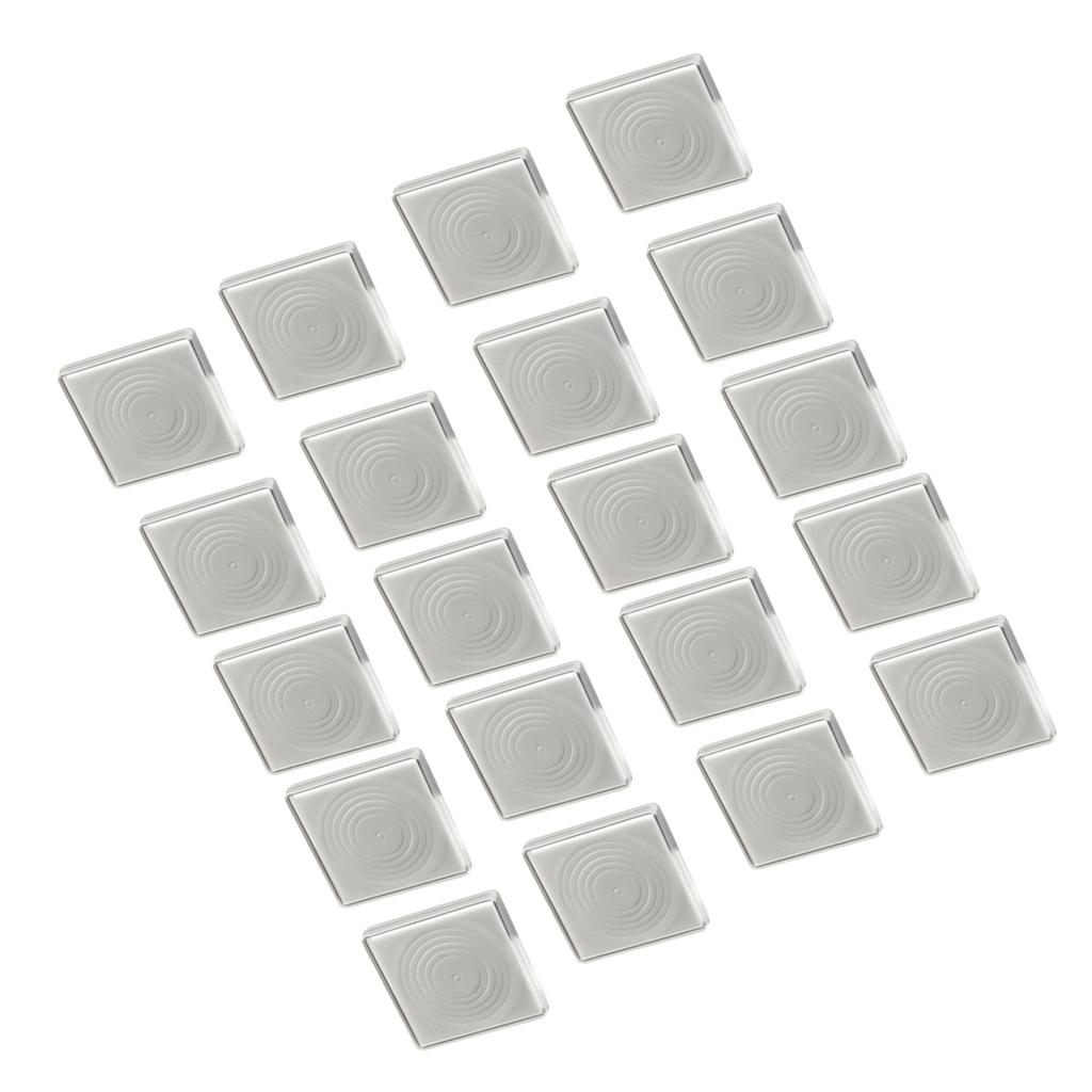 20Pcs Adjustable Coin Holder Versatile Coin Storage Box with Adjustable Liner Coins Collection Case Supplies