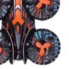 Flying Car Toy Inertia Quadcopter Fall Resistant Wear Resistant Flying Car Toy Gift for Little Boys Girls Black