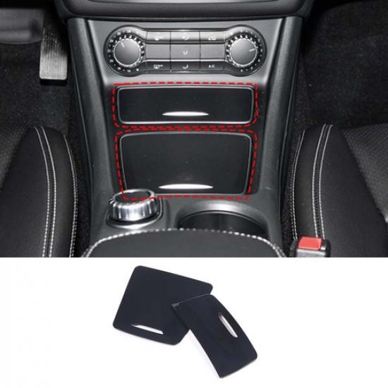 Glossy Black Center Console Panel Trim Cover For Benz A CLA GLA Class W176