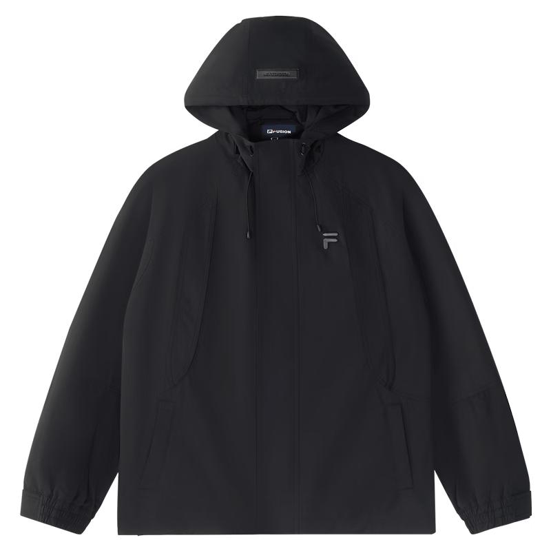 FILA FUSION Men s Loose Fit Hooded Woven Jacket M