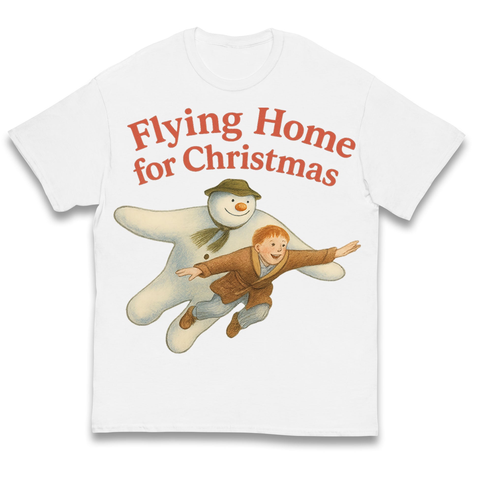 The Snowman Christmas Kids T Shirt 160