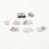 Mini Cute 1:12 Dollhouse Miniatures Poker Home Decoration Poker Cards Playing Game For Doll Kawaii Accessories