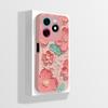 Pour Tecno Spark 20 20C Coque Mignon Dessin Animé Astronaute Carrée Silicone Liquide Souple Housse de Protection pour Téléphone Pour Tecno Spark20 20C Funda