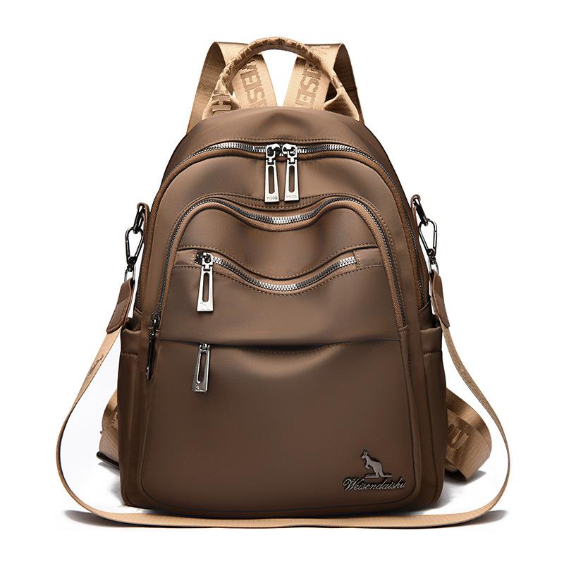 Schoolbag Simple Casual Women's Backpack New Korean Style Fashionable Versatile Lightweight Travel Backpack Large Capacity Student Backpack