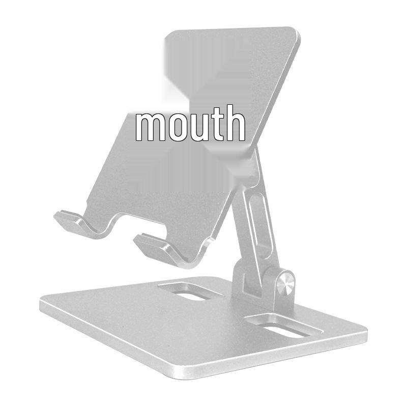 

Folding Aluminum Tablet & Phone Holder for iPad and Mobile Devices Foldable
