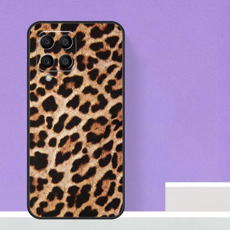 African Leopard Print Case For Samsung Galaxy M31 M16 M36 M56 M33 M53 M13 M12 M32 M52 M20 M15 M55 M14 M35 M34 M54