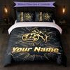 FC Köln Set Biancheria da Letto con Nome Personalizzato 1 Copripiumino+2 Federe Logo Calcio Regalo Personalizzato per Occasione Speciale Decorazione Camera da Letto