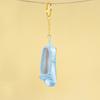 Satin Material Ballet Inspired Keys Chain Alloy Pendant Style Shoes Car Keyring Exquisite Handmade Pointe Shoes Pendant