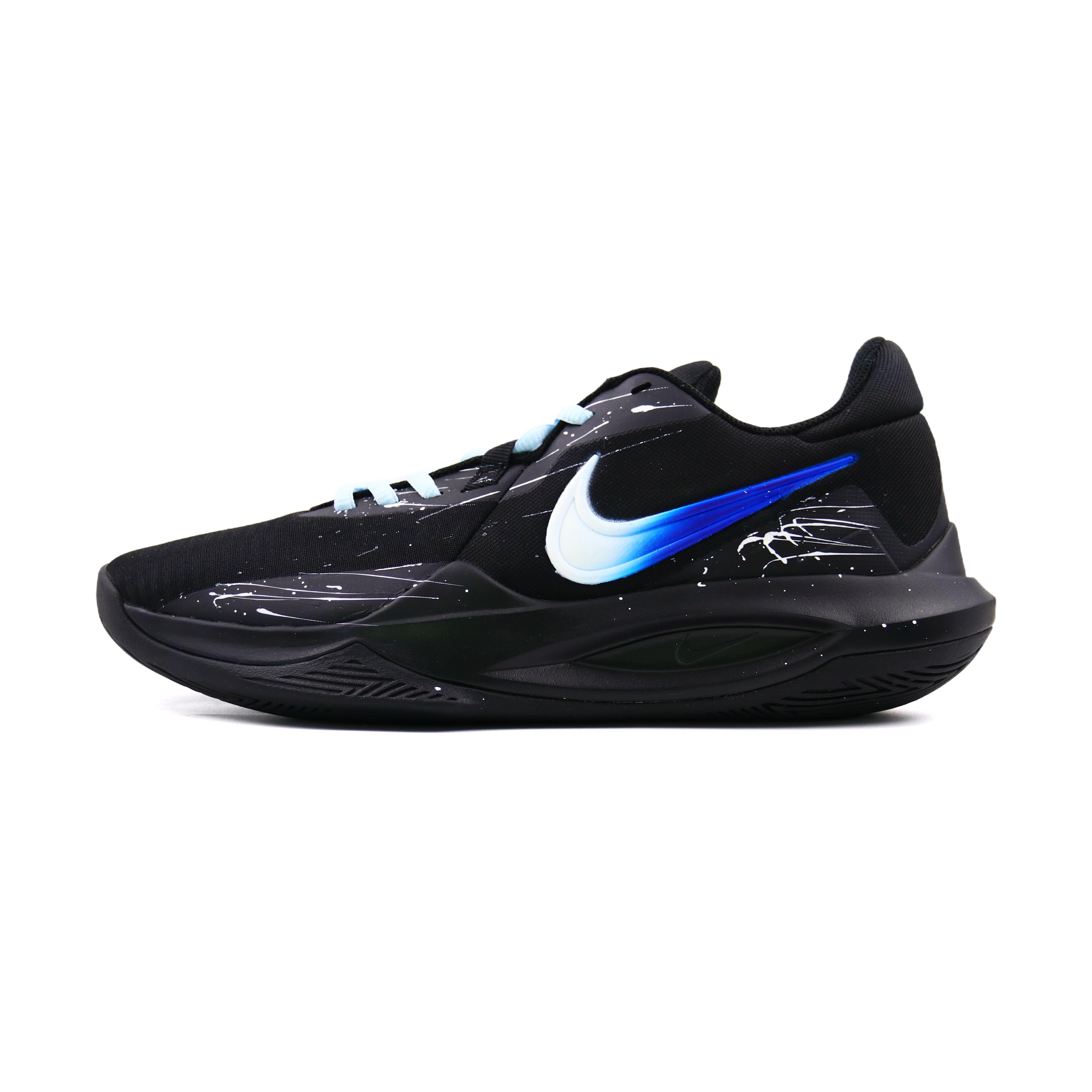 

Nike Precision 6 Ice Blue Midnight Mesh, Textile Cushioning Abrasion Resistant Lightweight Height Increasing Low top IO7605-040(Team620-) 42.5