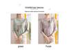 Elegant Long Sleeve Chinese Style T-Shirt for Middle-Aged and Elderly Women - Spring Patterned Elastic Top