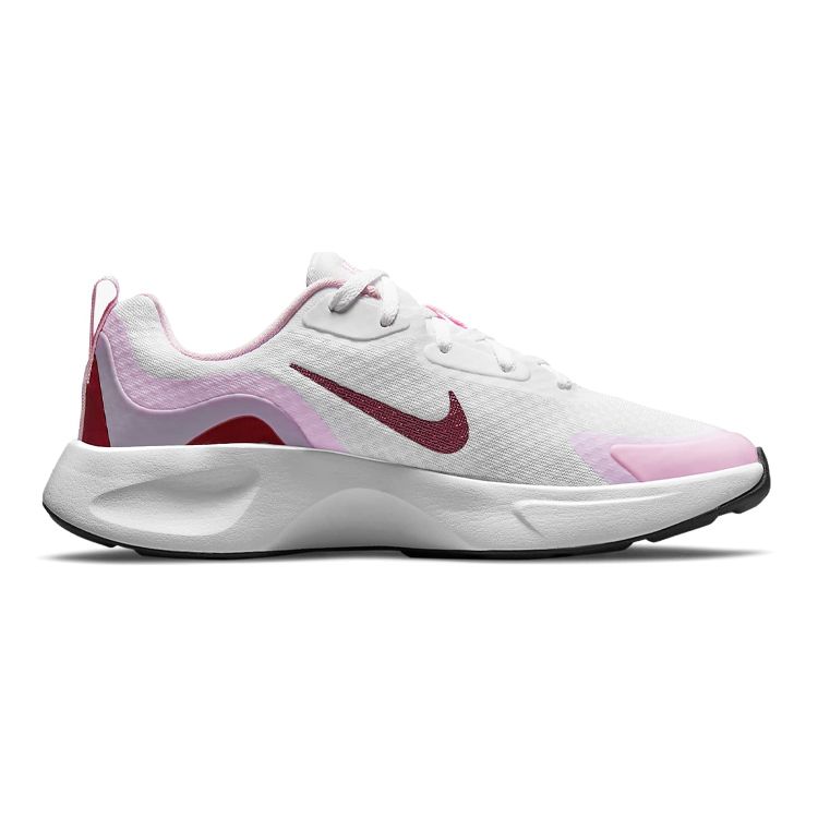 Nike Wearallday GS White Dark Beetroot Kids Sneakers Pink Pink-Foam Dark-Smoke-Grey CJ3816-105