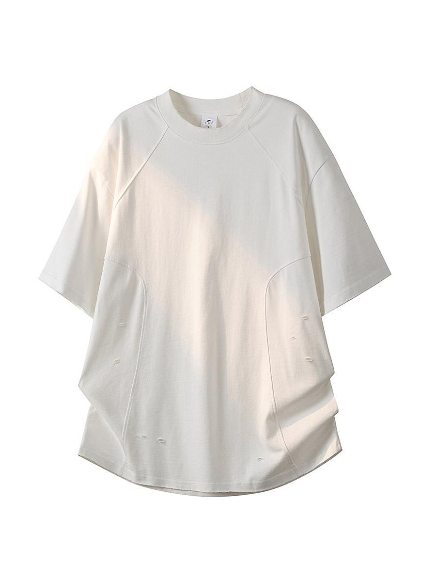 

Unisex Scoundrel T-Shirt: Summer American Design, Casual Heavyweight Short Sleeve Extra Large белый